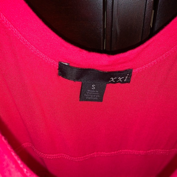 🏷️ xxi Pink Stretch Tank Dress Small S - Picture 4 of 5